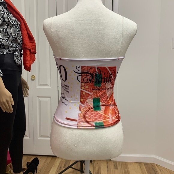 U Neck corset - Picture 4 of 9